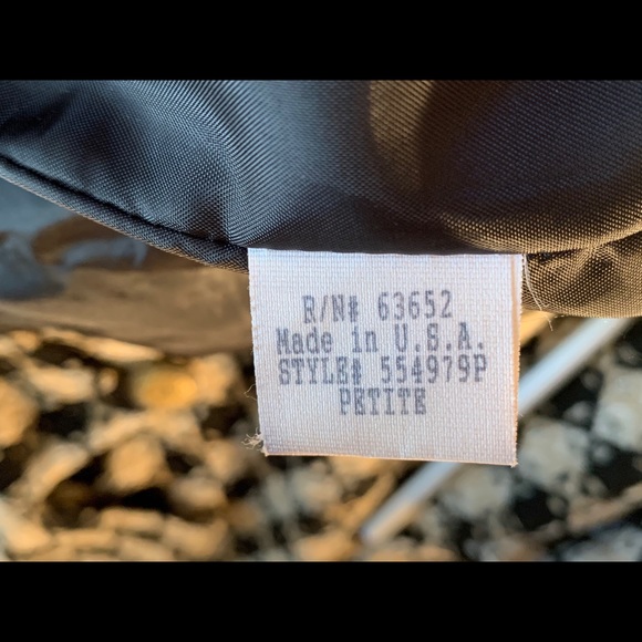 Cropped Vintage Blazer Jacket 8P USA Made - Picture 6 of 7